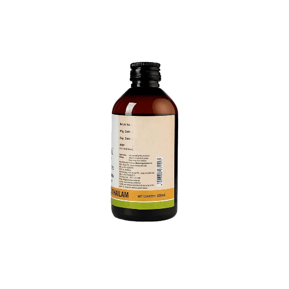Kerala Ayurveda Kottamchukkadi Thailam, 200 ml-2.webp